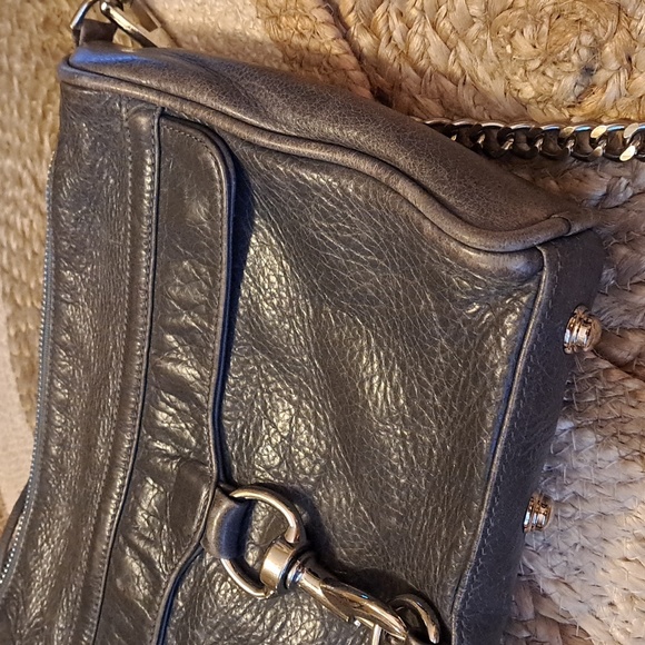 Rebecca Minkoff Distressed Pebbled Leather Purse - Picture 5 of 12